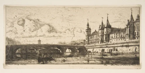 Pont-au-Change, Paris, ur "Etsningar från Paris"