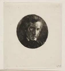 Porträtt av Edmond de Courtives