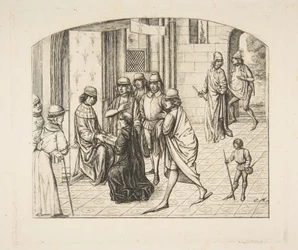 Överlämnandet av Valerius Maximus till kung Ludvig XI
