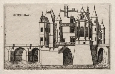 Chateau de Chenonceau, 1856.