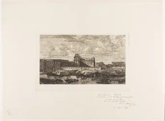 Gamla Louvren, Paris, 1651