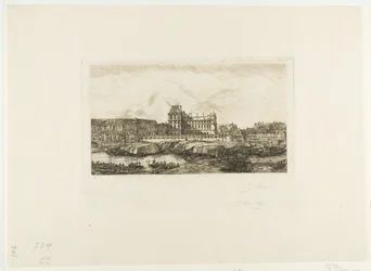 Gamla Louvren, Paris, 1651