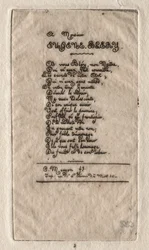 Verser till Eugène Bléry, 1854.