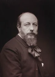 Konstnärligt och biografiskt album, 6:e årg., Salong 1885; porträtt av den franske målaren Roger Jourdain (1845-1918)