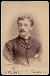 Porträtt av Frank Hamilton Cushing 1857-1900, före 1893.
