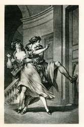 Illustration till "Les Liaisons Dangereuses" skriven av Choderlos de Laclos