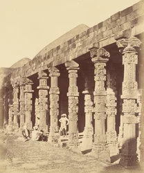 Utsikt över Tughlaqabad Fort