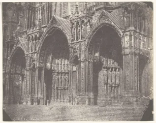 Portal på södra sidan av Chartres katedral