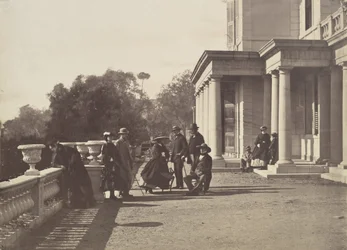 [Lord Brougham och hans familj, Cannes], 1862.