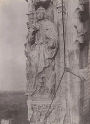 Sankt Johannes evangelisten, Chartres katedral,ca. 1854 (foto)