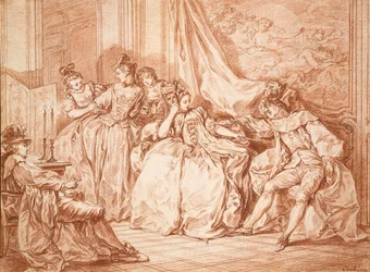 Party of Revellers, 1700-talet