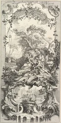 Triomphe de Pomone Triumf av Pomona, 1700-talet.