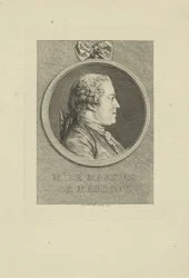Abel-François Poisson de Vandières, markis de Marigny 1727-1781, 1757.