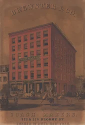 Brewster & Co. Coach Makers, 372 & 374 Broome St., ca. 1860-70