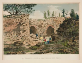 Gamla Casemates - interiör Fort Putnam, West Point