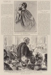 I Cour de Cassation avslutade M Manau, riksåklagaren, sitt tal