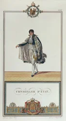 Statsrådets uniform för Napoleons kröning, 1804