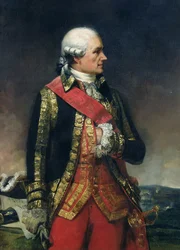 Jean-Baptiste de Vimeur (1725-1807) Greve av Rochambeau (olja på duk)