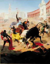 Tjurfäktning, 1846