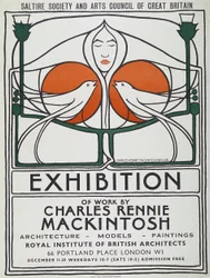 Affisch: The Scottish Musical Review, 1953 reproduktion efter 1896 original (färglitografi)