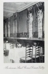 Del av väggmålningen för Cranston Tearooms, Buchanan Street, Glasgow