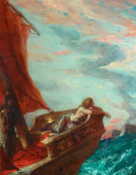 Cleopatra under flygning