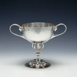 Sporting Cup eller Socker Basin, ca 1893 (silver)