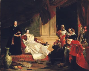 Sancho Panza i hertiginnans lägenhet, 1857