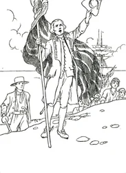 Kapten Cook landar i Australien, 1912