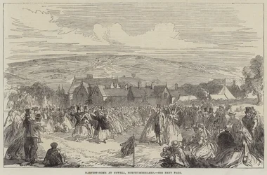 Harvest-Home i Bywell, Northumberland