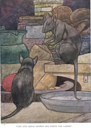 Stadsmusen visade sin vän skafferiet, 1930-talet