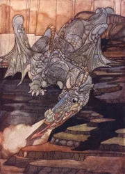 Draken dödad av Saint George
