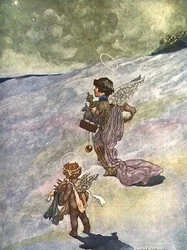 Winter, från The Seasons beställd för 1920 Pears Annual