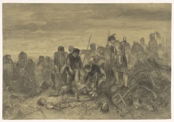 Kroppen av Richard III, kung av England, hittades på slagfältet i Bosworth, 1485