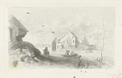 Översvämning vid Lith Flood disaster 1855 (serietitel)