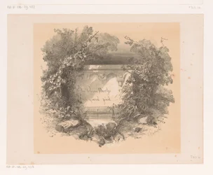 Titel på vägg i landskap Titelsida för: Jacques Collin de Plancy, La Reine Berthe au grand pied, 1842