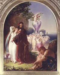 Prospero och Miranda