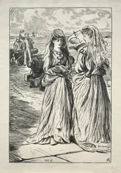 Lady Nelly - flirten, 1865.