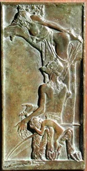 Nymf och satyr, ca 1930 (brons) (se även 165265 och 165264)