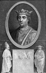 Henrik II, kung av England, 1788.
