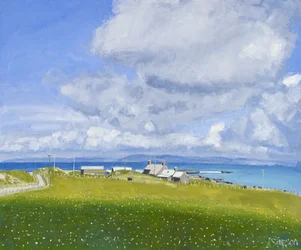 Iona Farm, 2013 (olja på duk)