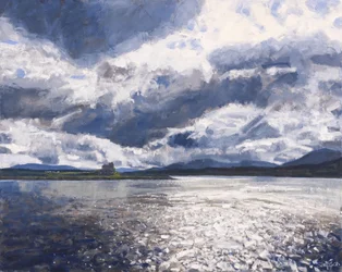 Passing Duart, 2017 (olja på duk)