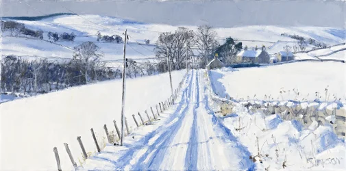 Snow, Newhall, 2010 (olja på duk)