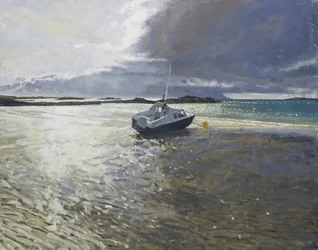 Storm Approaching, 2017 (olja på duk)