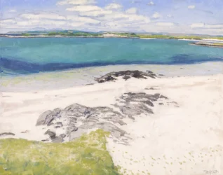 Traigh Morning, 2016 (olja på duk)