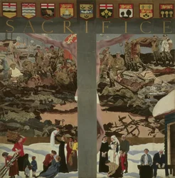 Sacrifice, ca 1918 (olja)