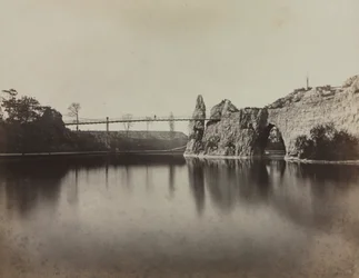 Buttes Chaumont, Paris, ca. 1860-talet.