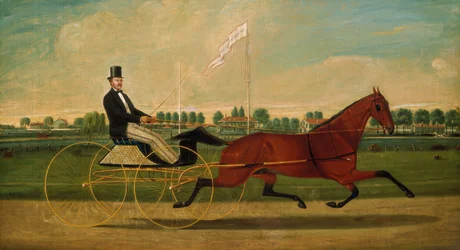 The Trotter, ca 1860 (olja på duk)