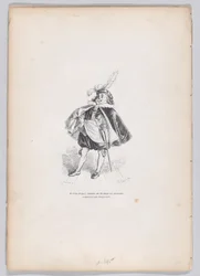 Han har var och en av dem, som de säger i tidskrifterna ägnade åt de sköna konsterna från Scen..., ca. 1837-47.
