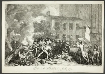 Att fånga Bastiljen, 14 juli 1789
